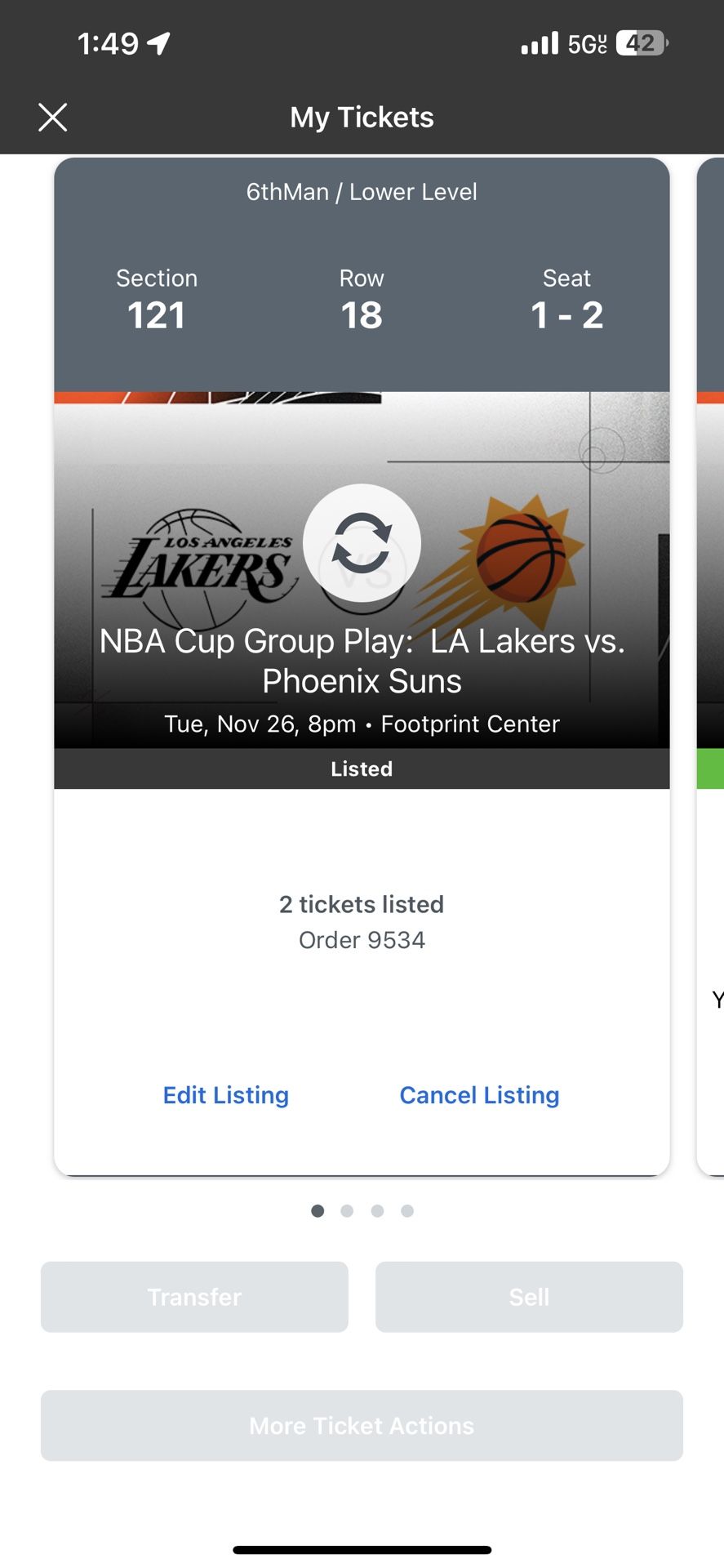Phoenix Suns vs Los Angeles Lakers (In-Season Tournament)