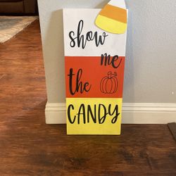 Halloween Trick Or Treat Sign 