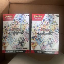 Pokemon Prismatic Evolutions Booster Bundle