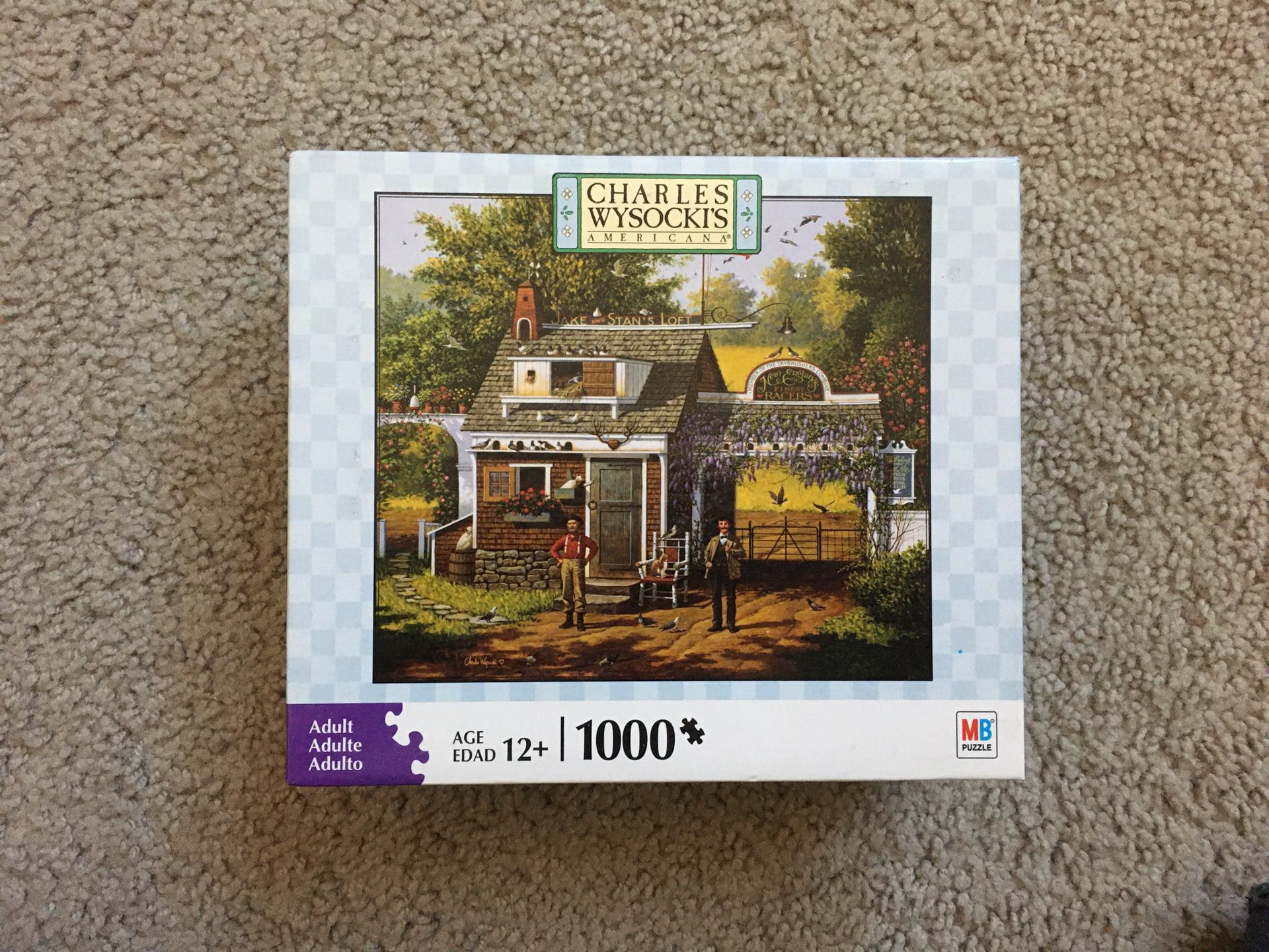 Jigsaw Puzzle PIGEON PALS Milton Bradley NO MISSING PIECES