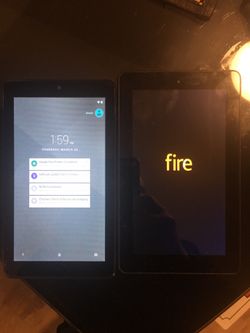 Two tablets for sale like new