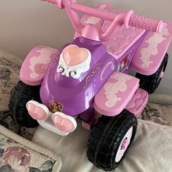 Little mermaid motorized little tykes quad