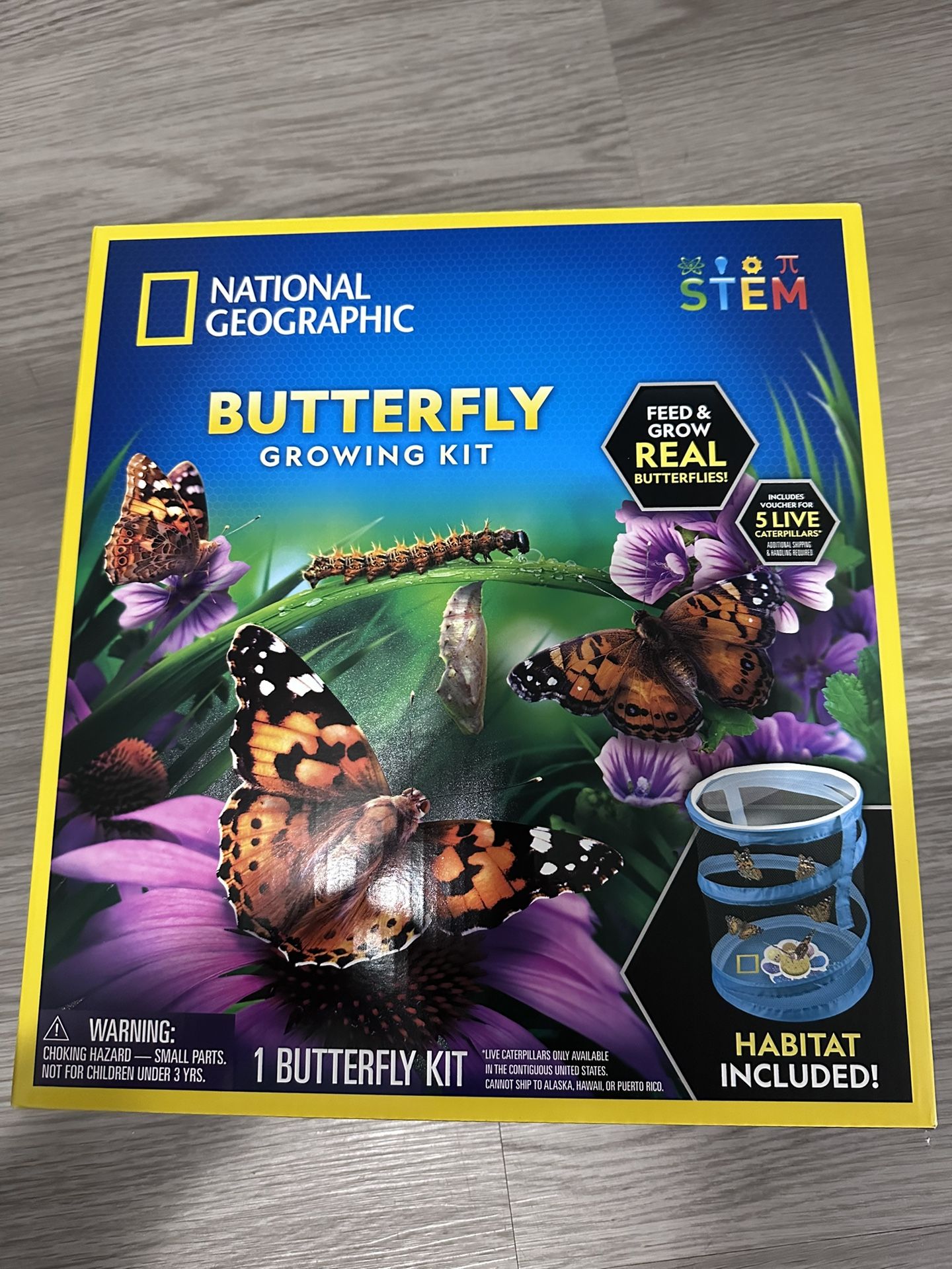 National Geographic Butterfly Growing Kit