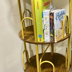 4 Tier Rotating Book Case