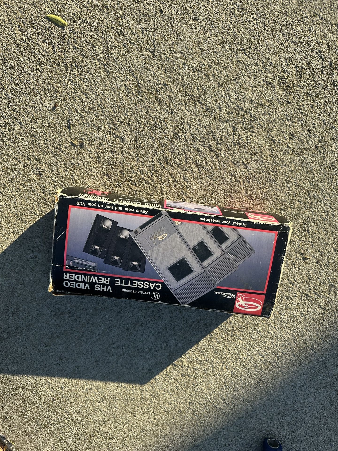 VHS Cassette Rewinder Machine