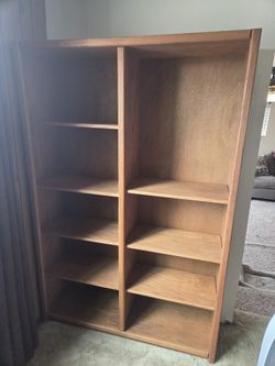 Wood Book Case 47 x 71.5 x 13