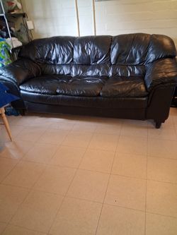 Leather Couch Sofa