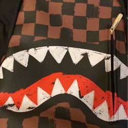 Spray Ground Backpack ( Sharks In Paris ) 