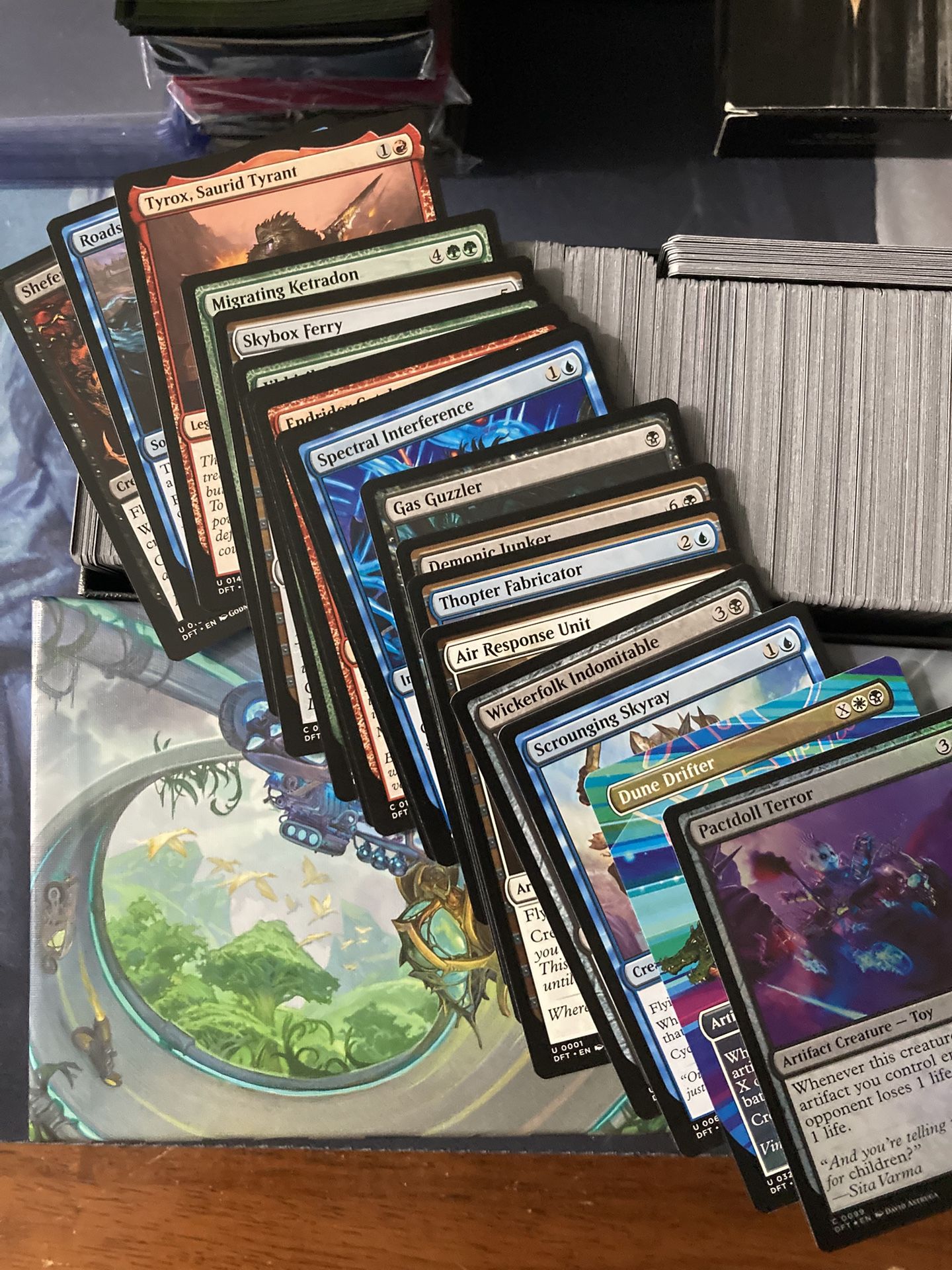 MINT 600 cards. Aetherdrift collection NEVER PLAYED