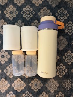 Breast milk cooler bottle