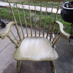 Little Green Rocking Chair Vintage