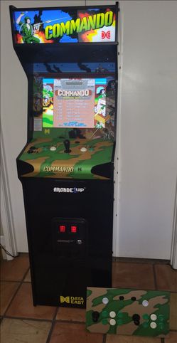 Arcade1UP Commando HS-5 Street Fighter 2 Arcade Cabinet