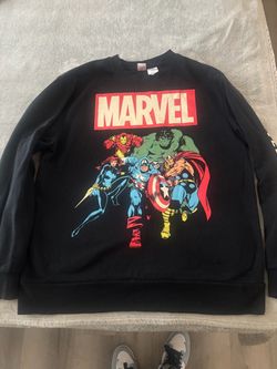 Vintage Marvel Avengers Graphic Crewneck Sweatshirt