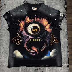 Roughplay Monster Cut Sleeve T Shirt 