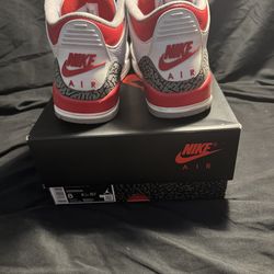 Air Jordan 3 Retro Fire Red