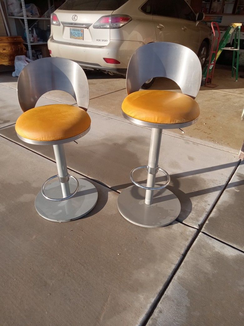 Heavy Duty Stainless Steel Bar Stools Easily Recovered for Sale in