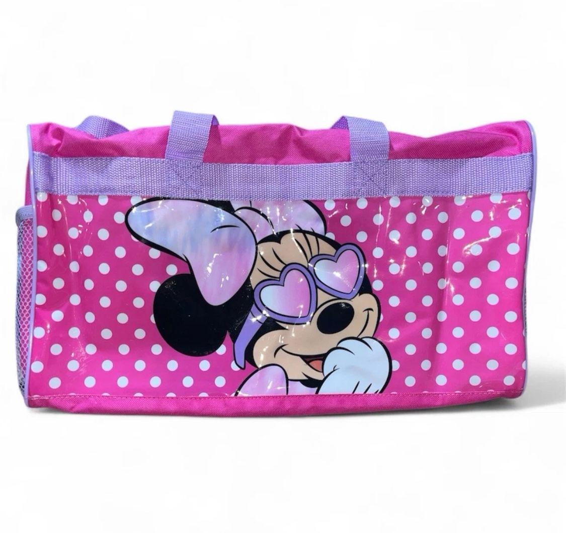 Disney Minnie Mouse Duffle Bag with PVC Printed Panel 17 in (2024)