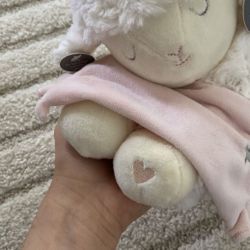 Sleeping Lamb Stuffed Animal Plushy