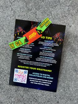 Nocturnal Wonderland Wristbands 2 DAY