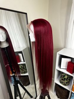 transparent 13*4 front lace wig 30in