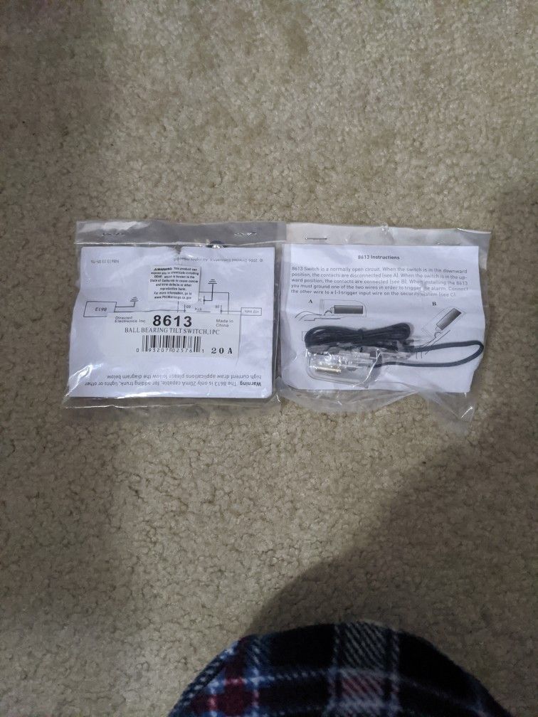 Ball Bearing Tilt Switch 8613 LOT