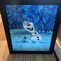 Olaf Painting Original Disney - Trevor M