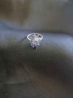 925 Cluster Ring