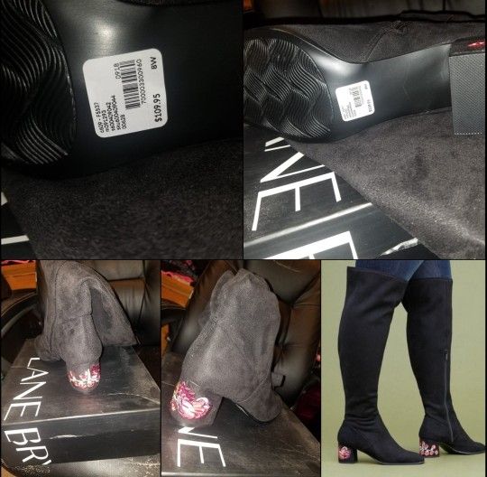 Lane Bryant Over The Knee Boots 8W