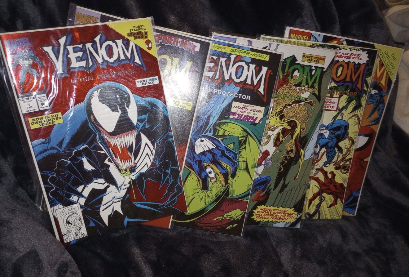 Venom lethal protector 1 through 6