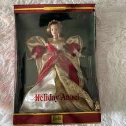 Year 2001 $45.00 Holiday Angel Barbie 