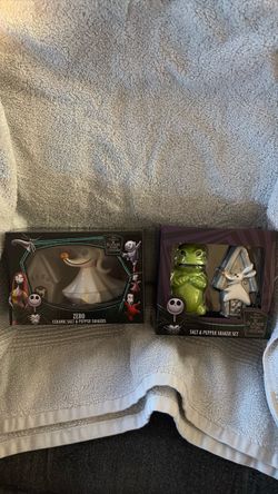 Nightmare before Christmas salt & pepper shakers $25 EACH! More in profile