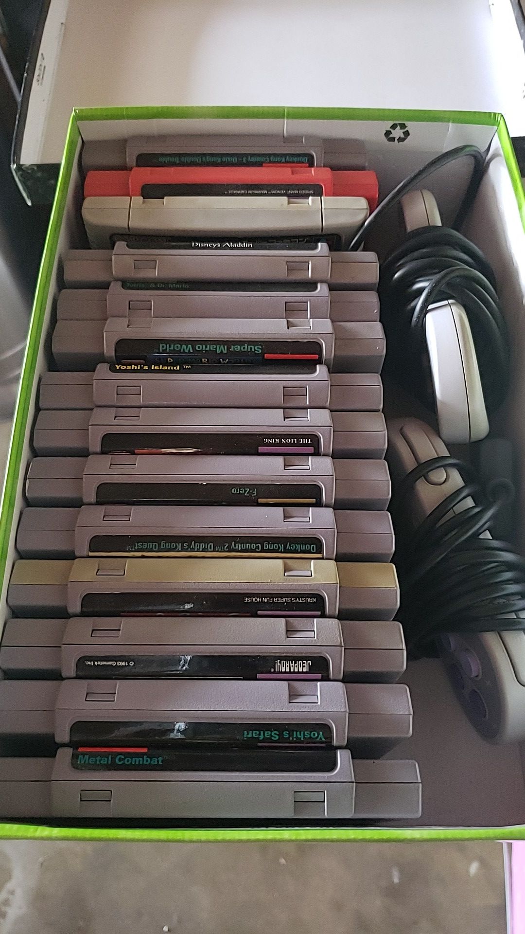 Super nintendo (original) games