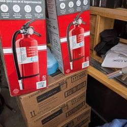 2 Large Fire Extinguishers New 2025 $35 Each Both For $60