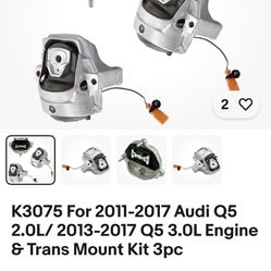 Motor & Trans Mounts Audi Q5 2011/17