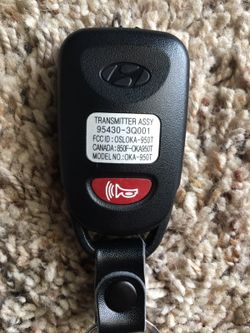 Hyundai Sonata Remote