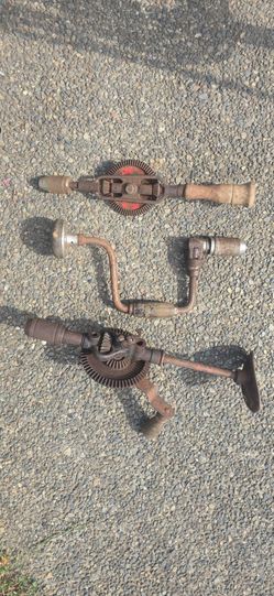 Vintage Hand Drill Cranks