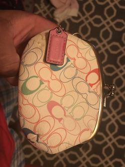 Coach coin purse