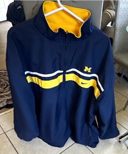 Michigan quarter zip reversible 2x