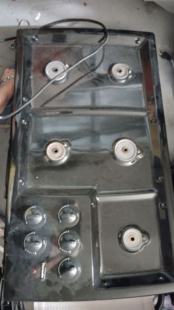 Flat top stove
