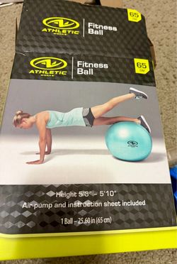 Athletic Works 65cm Fitness Ball