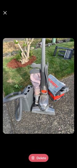 Kirby with all parts and pressure washer