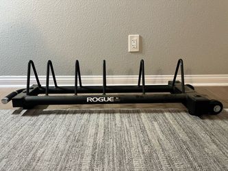 Rogue Weight Plate Storage Rack with Wheels