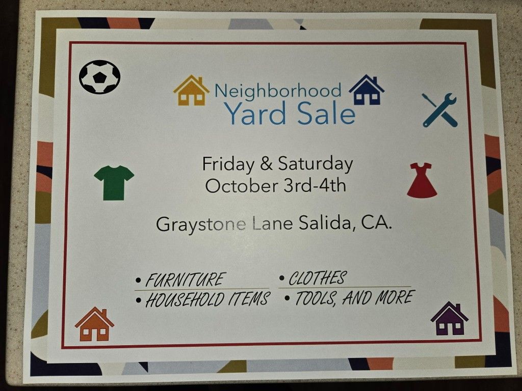 HUGE Yard Sale!!!