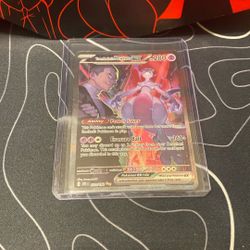Team Rockets Mewtwo Ex SIR 