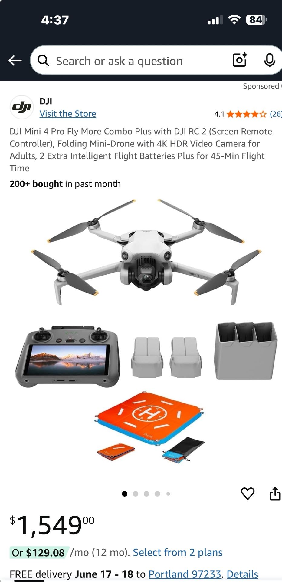 DJi Mini 4 Pro 