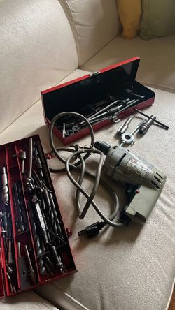 Black And Decker Drill With Bits