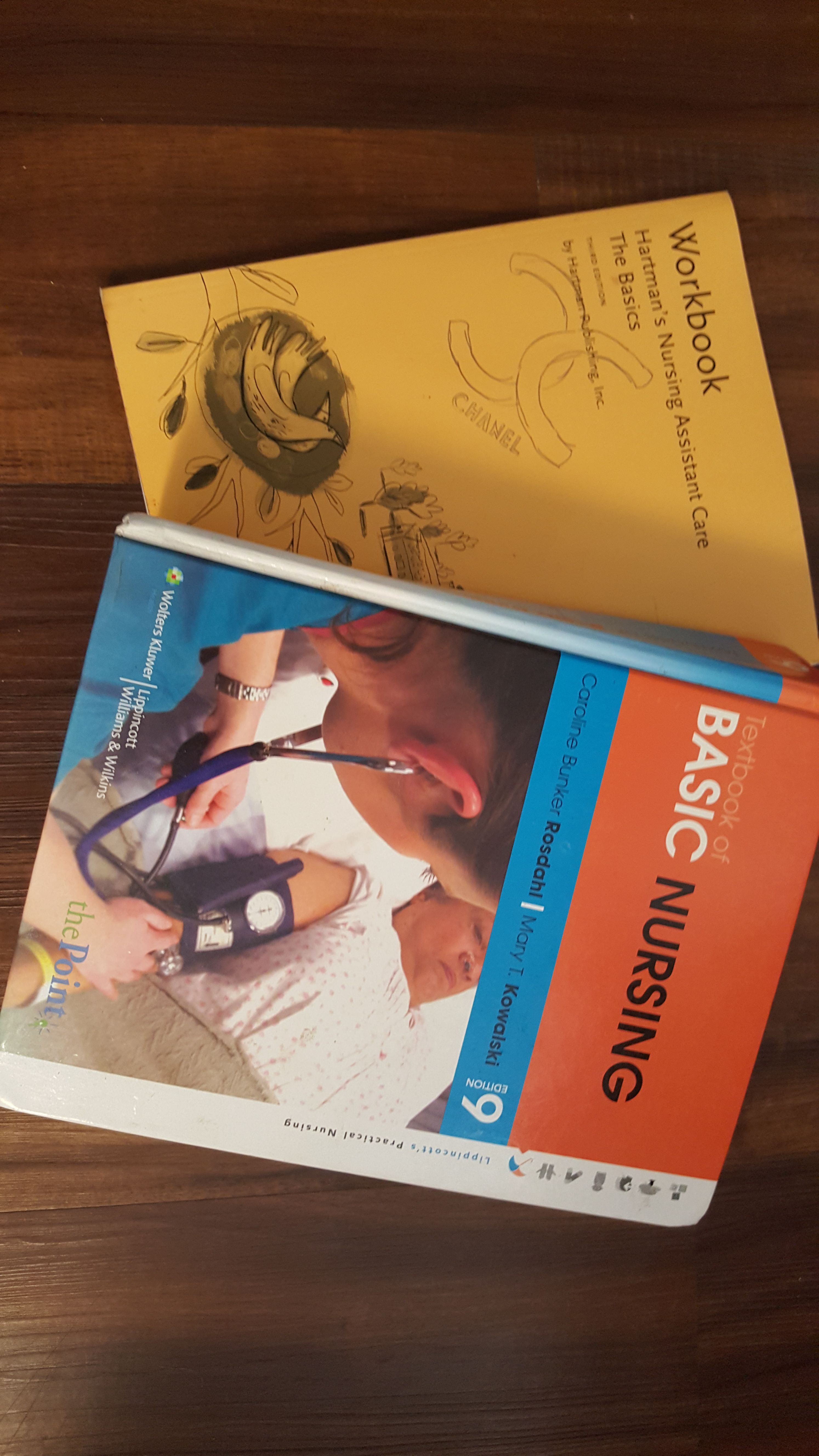 Basic Nursing 9th Edition and work book