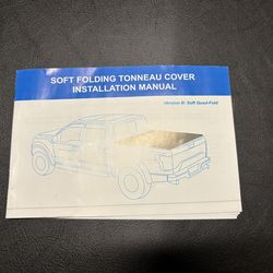 Soft Quad Fold Bed Cover (Tonneau) 6Ft 9in