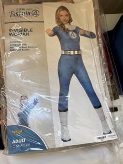 Marvel Fantastic 4 Invisible Woman Costume Adult Small