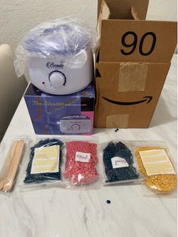 Electric Wax Warmer Kit for Total Body Hair Removal